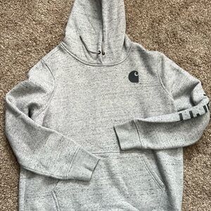 Carhartt Heather Gray Women's Crew Neck Sweatshirt hoodie